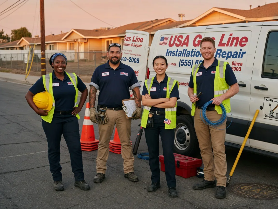 Gas Line Installation company in Bentonville, AR